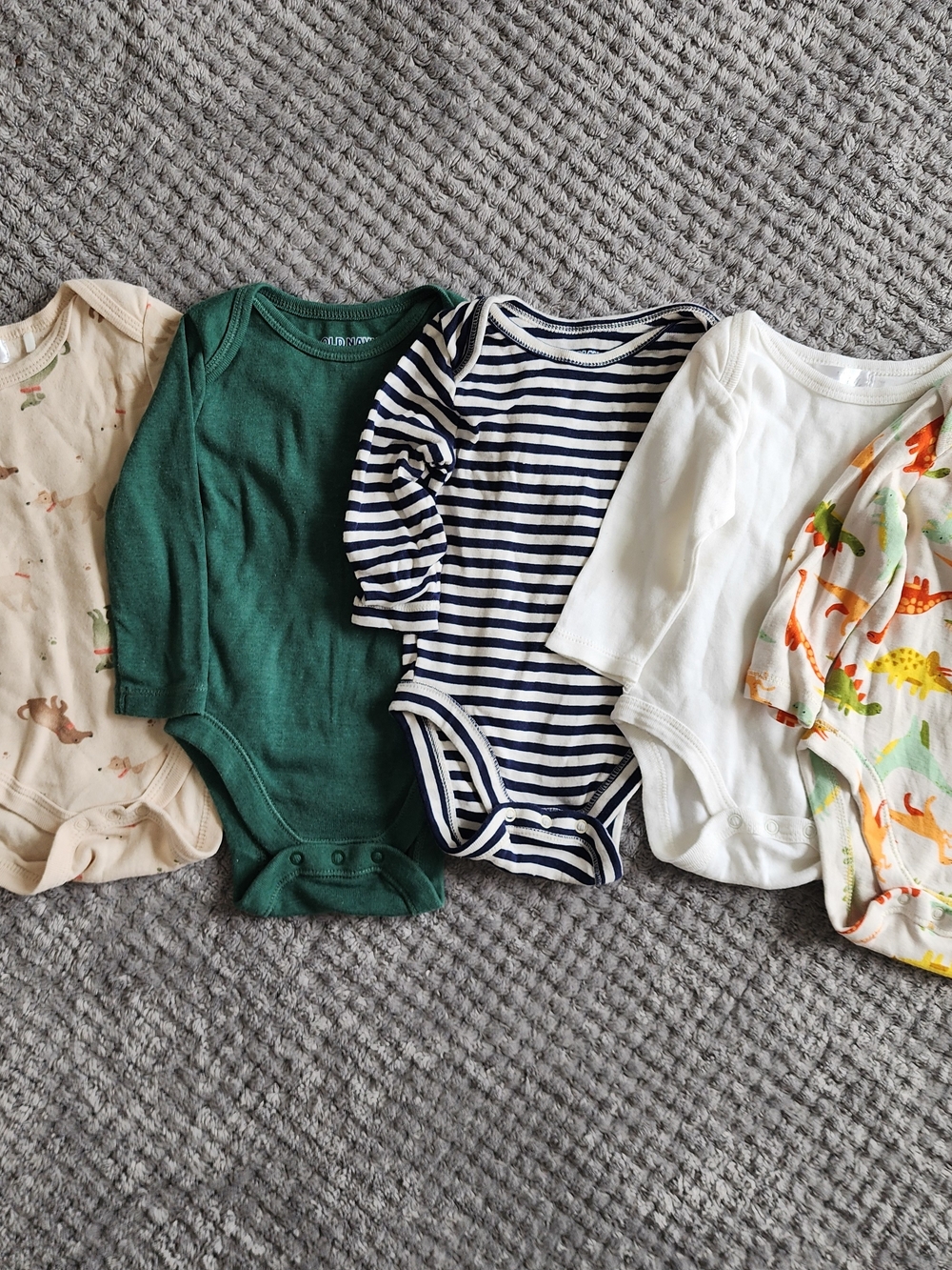 Long-sleeve One-Piece Bodysuits